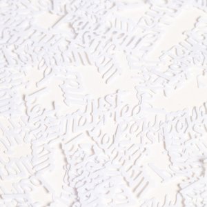 Bordkonfetti - Just Married - Hvit - 14 g
