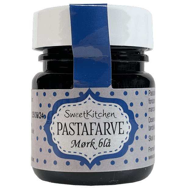 Fargepasta – Mørk blå – Sweet Kitchen – 25 g – Pasta-/gelfarger, Kolorist