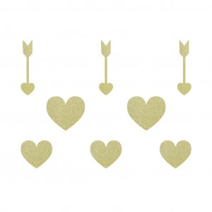 Bordpynt - Hjerte/Pil - St Kjrlighet