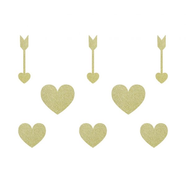 Bordpynt - Hjerte/Pil - Søt Kjærlighet Bordpynt - Hjerte/Pil - Søt Kjærlighet