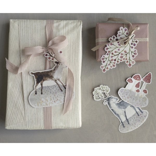 Gavelapper - Maileg - Winter Wonderland - 20 stk Gavelapper - Maileg - Winter Wonderland - 20 stk