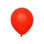 Ballonger ensfargede - Premium 30 cm - Rød - 25-pakning