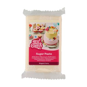 Sugarpaste - Elegant Ivory - FunCakes - 250g Sugarpaste - Elegant Ivory - FunCakes - 250g