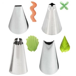 Wilton tyllsett - 4-pakning - #44, #83, #105, #353