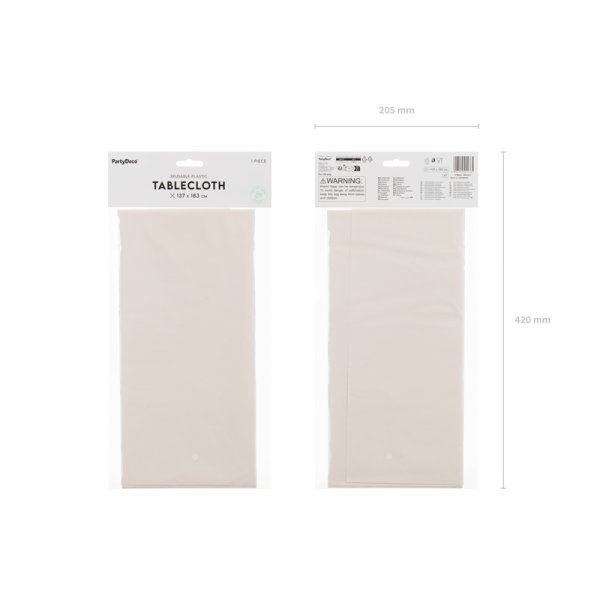 Duk - Beige - 137x183 cm Duk - Beige - 137x183 cm