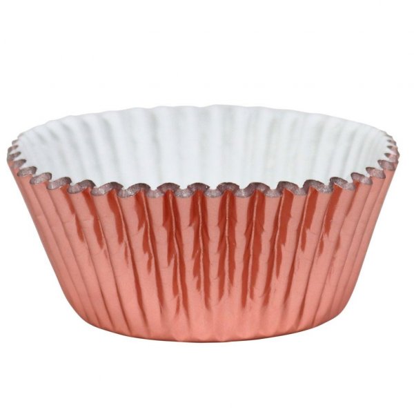 Muffinsformer - Folie - Roségull - 30-pakning Muffinsformer - Folie - Roségull - 30-pakning