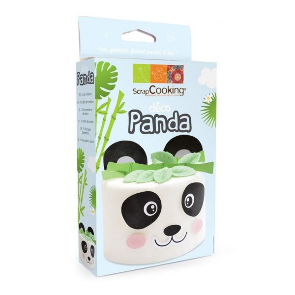 Spiselig kakedekorasjon - ScrapCooking - Panda Spiselig kakedekorasjon - ScrapCooking - Panda