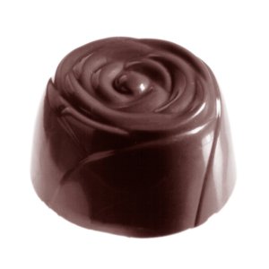 Pralinform - CW1033 Stor rose - 3,4 cm - Chocolate World Pralinform - CW1033 Stor rose - 3,4 cm - Chocolate World