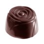 Pralinform - CW1033 Stor rose - 3,4 cm - Chocolate World