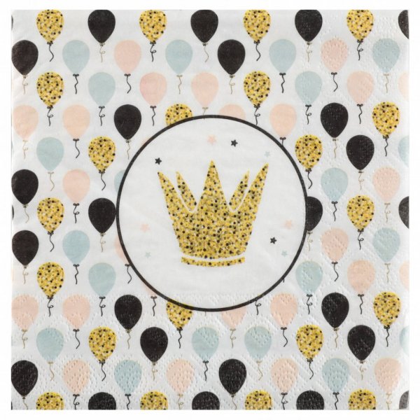 Servietter - Ballongfest - 20-pakning Servietter - Ballongfest - 20-pakning