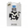 Str�blanding - Svart/Hvit - Halloween - Edderkopper - PME - 25 g