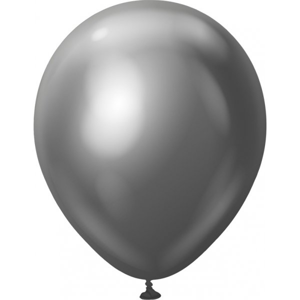 Ballonger ensfarget - Premium 30 cm - Space Grey Chrome Ballonger ensfarget - Premium 30 cm - Space Grey Chrome