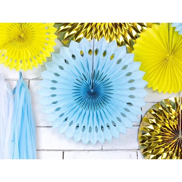 Pin-hjul - 3-pakning - Lysebl