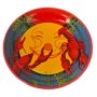 Papirtallerkener - Krepsdesign - 23 cm - 8-pakning Papirtallerkener - Krepsdesign - 23 cm - 8-pakning