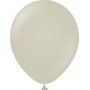 Ballonger ensfargede - Premium 30 cm - Stein - 10-pakning