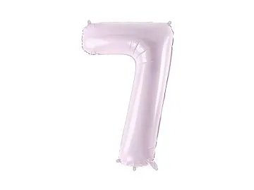 Tallballonger - Lilla Pastell - 72 cm - 7 Tallballonger - Lilla Pastell - 72 cm - 7