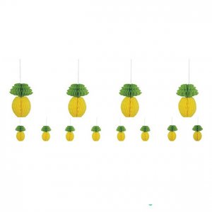 Honeycomb-girlander - Ananas Honeycomb-girlander - Ananas