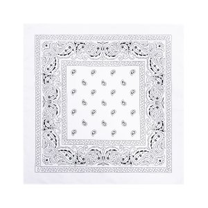 Bandana-skjerf - Hvit