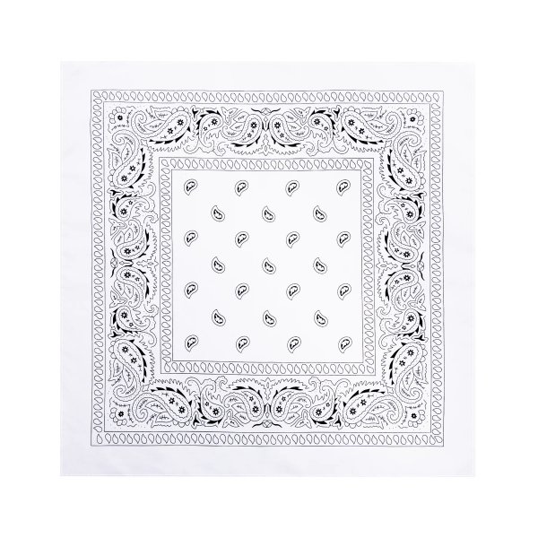 Bandana-skjerf - Hvit