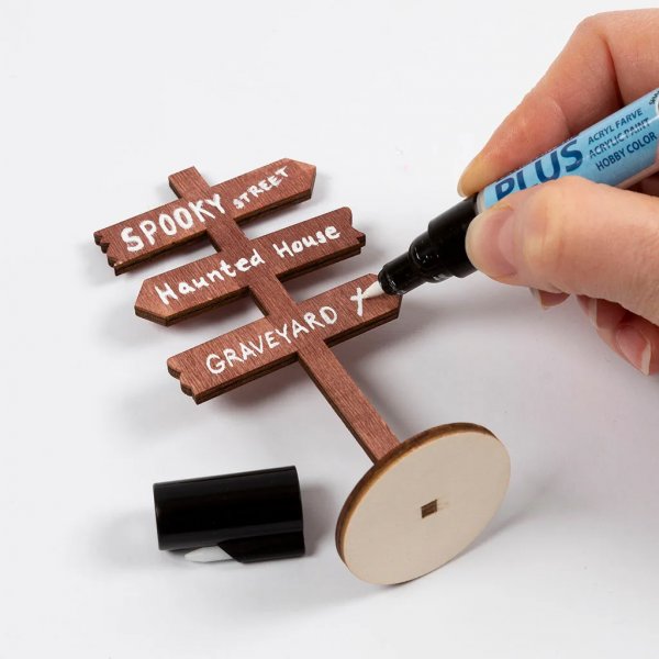 Miniobjekt - Skilt til fots Miniobjekt - Skilt til fots