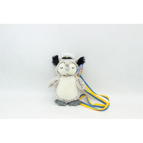 Studentdyr - Ugle - Gr - 20 cm