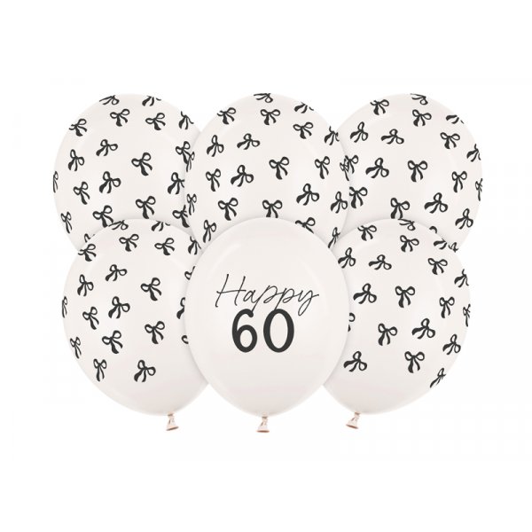 Ballonger - Pastellhvite - 60 stk Ballonger - Pastellhvite - 60 stk