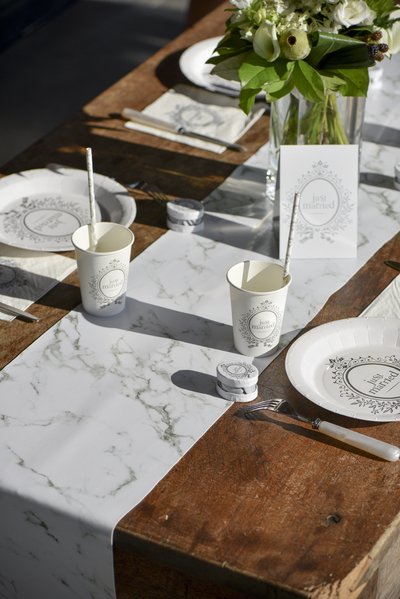 Bordløper - Marmor Bordløper - Marmor