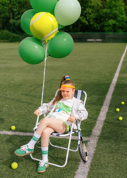 Folieballong tennisball - Mix Folieballong tennisball - Mix