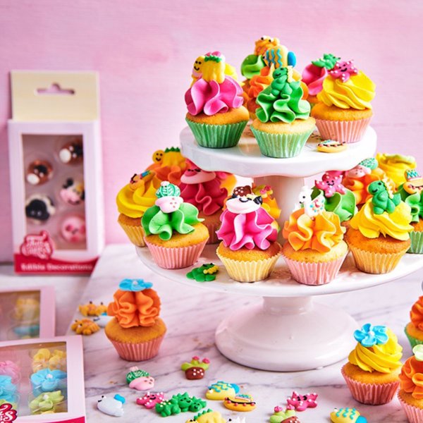 Sukkerpynt - Fotball - FunCakes - 8 stk Sukkerpynt - Fotball - FunCakes - 8 stk