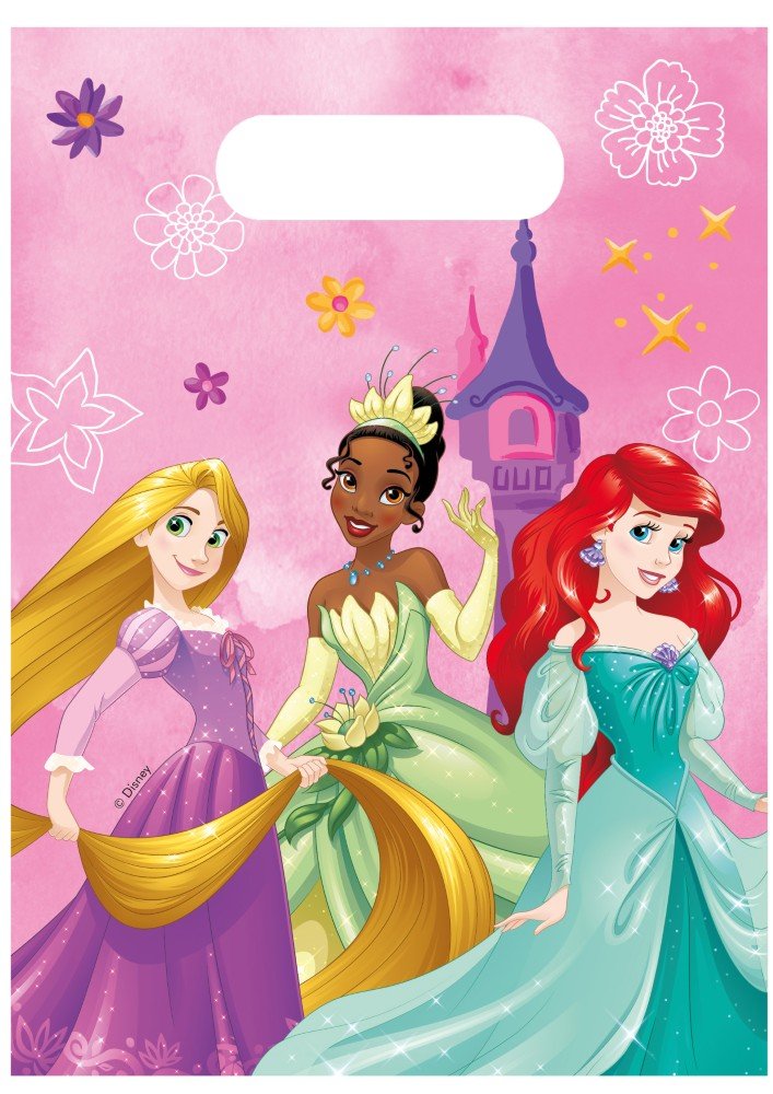 Gaveposer – Prinsesse – 6-pakning – Andre vesker og gaver, Esker og vesker