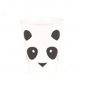 Papirkopper - Mini Panda - 8-pakning Papirkopper - Mini Panda - 8-pakning