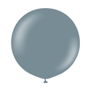 Ballonger ensfargede - Premium 60 cm - Denim - 2-pakning