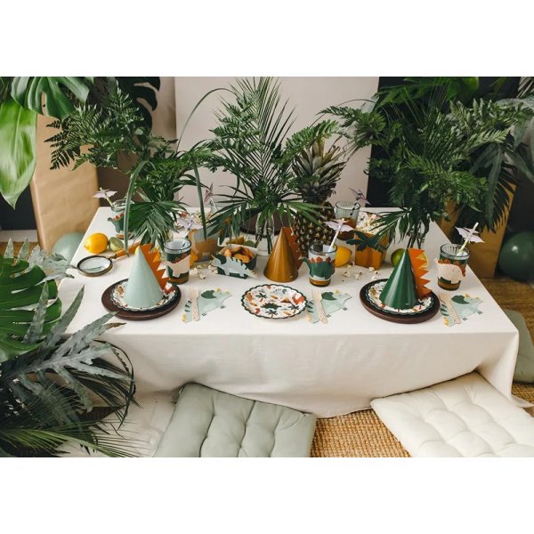 Papirtallerkener - Dinosaur - 6-pakning Papirtallerkener - Dinosaur - 6-pakning