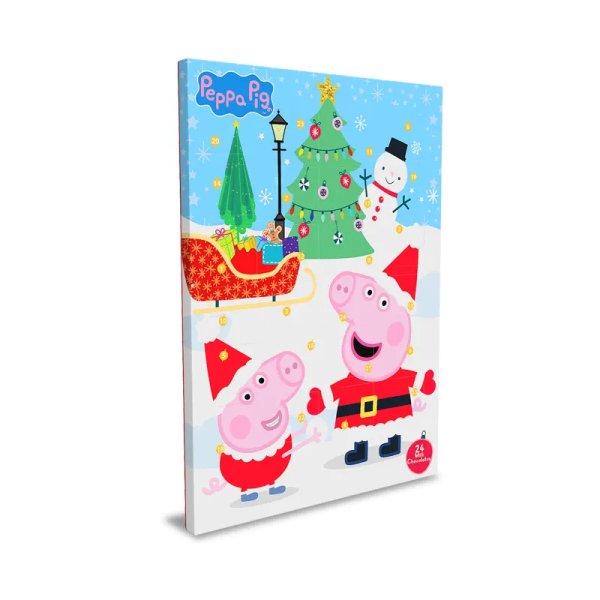 Adventskalender - Greta Gris - Sjokolade - 24 plasser Adventskalender - Greta Gris - Sjokolade - 24 plasser