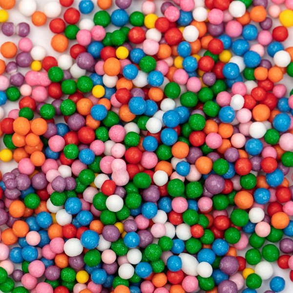Sukkerperler - Mini - Regnbueblanding - 86 g Sukkerperler - Mini - Regnbueblanding - 86 g