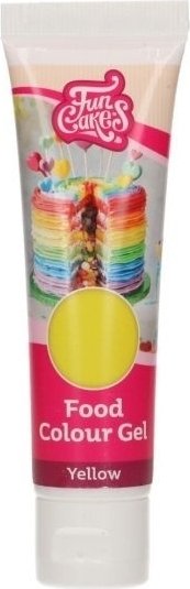 Fargegel - Gul - Funcakes - 30 g Fargegel - Gul - Funcakes - 30 g
