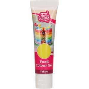 Fargegel - Gul - Funcakes - 30 g Fargegel - Gul - Funcakes - 30 g