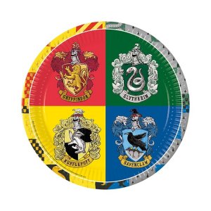 Papptallerkener - Harry Potter - 23 cm - 8-pakning Papptallerkener - Harry Potter - 23 cm - 8-pakning