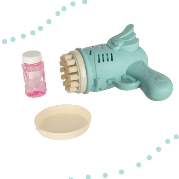 S�peboblepistol med bl� vinger 15,5 x 15 x 7,5 cm - Inkl. tilbeh�r