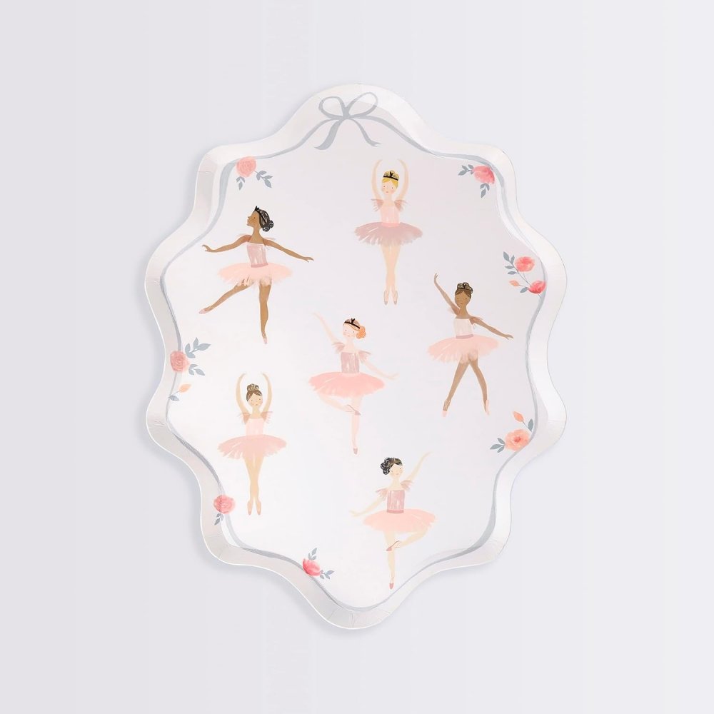 Papirtallerkener - Ballerina - Ballerina