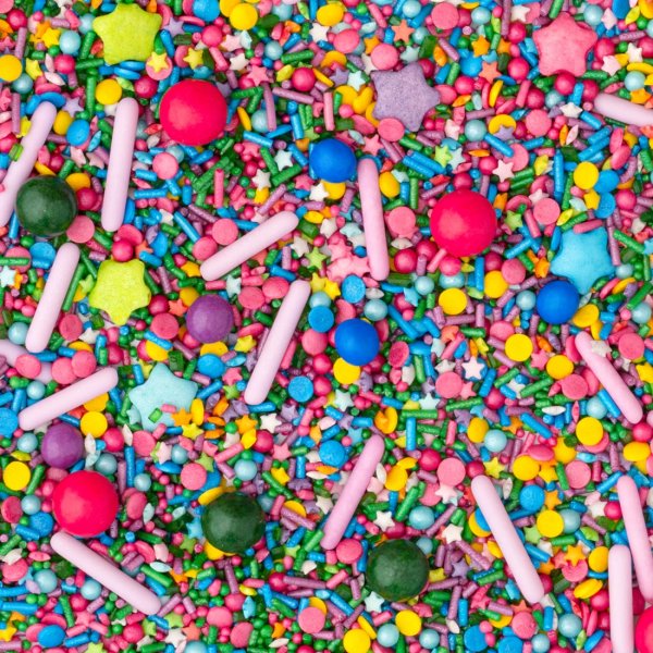 Strøblanding - Stjernenatt - Superstreusel - 90g Strøblanding - Stjernenatt - Superstreusel - 90g