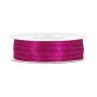 Satengbånd - Fuchsia - (Bredde: 3 mm) - 50 meter