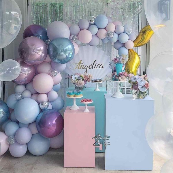 Folieballong - Kurve - Gull Folieballong - Kurve - Gull