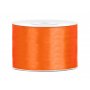 Satengb�nd - Oransje - (Bredde: 50 mm) - 25 meter