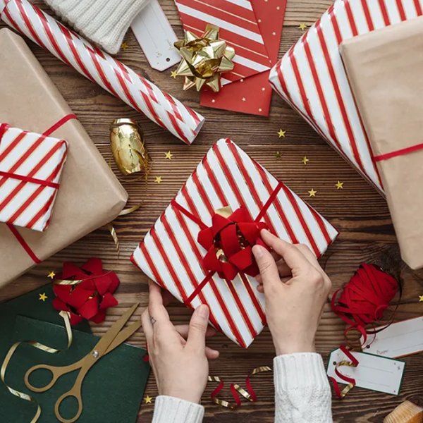 Gavesnor og sløyfer - Rød miks - 3-pakning Gavesnor og sløyfer - Rød miks - 3-pakning