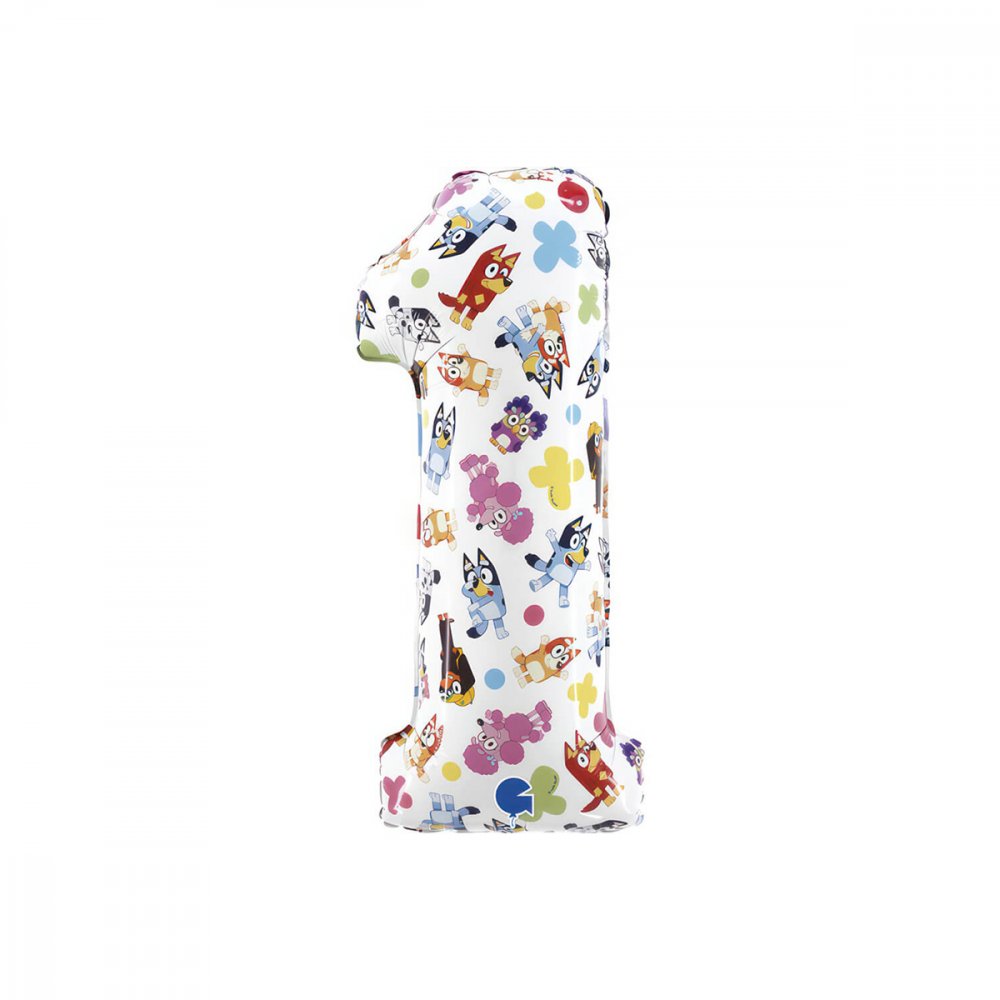 Ballongfigur – Bluey – En – 66 cm – Tallballonger, Ballonger