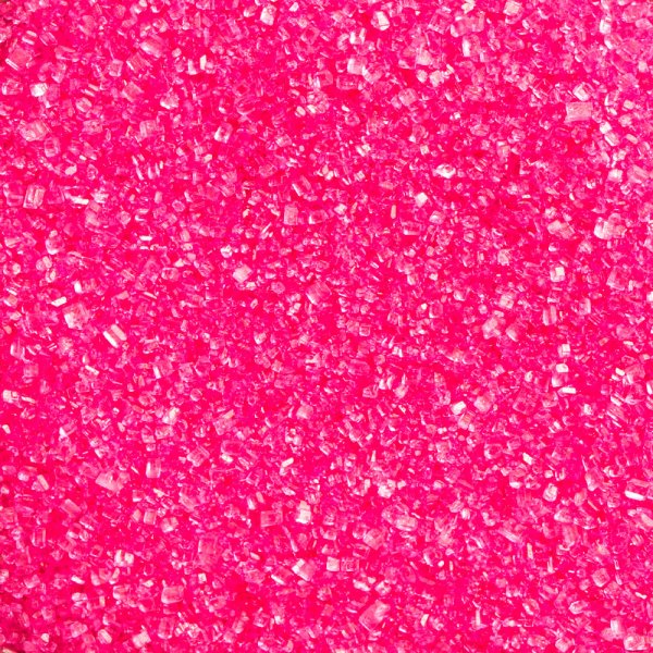 Glitrende sukkerkrystaller - Rosa Glitrende sukkerkrystaller - Rosa