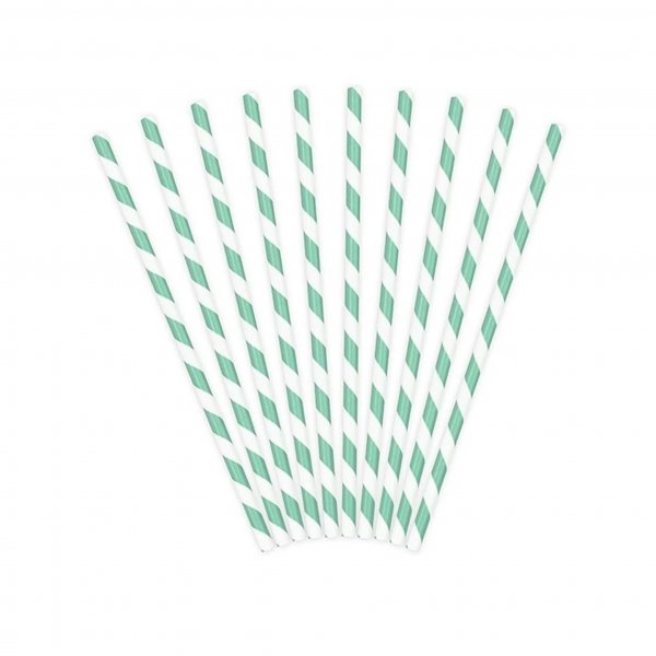 Suger�r - Stripete - Babybl� - 10 stk