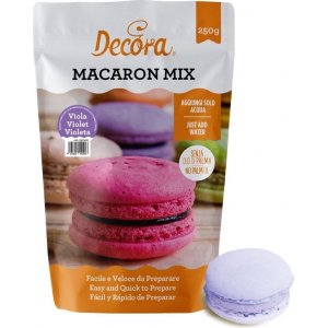 Bakemiks - Makroner - Lilla - 250g