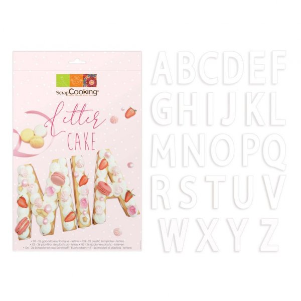 Bokstavkakemal - AZ - 19 cm Bokstavkakemal - AZ - 19 cm